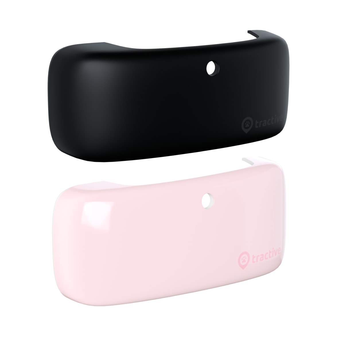 Tracker Cover Duo Black/Pink for Tractive DOG 4