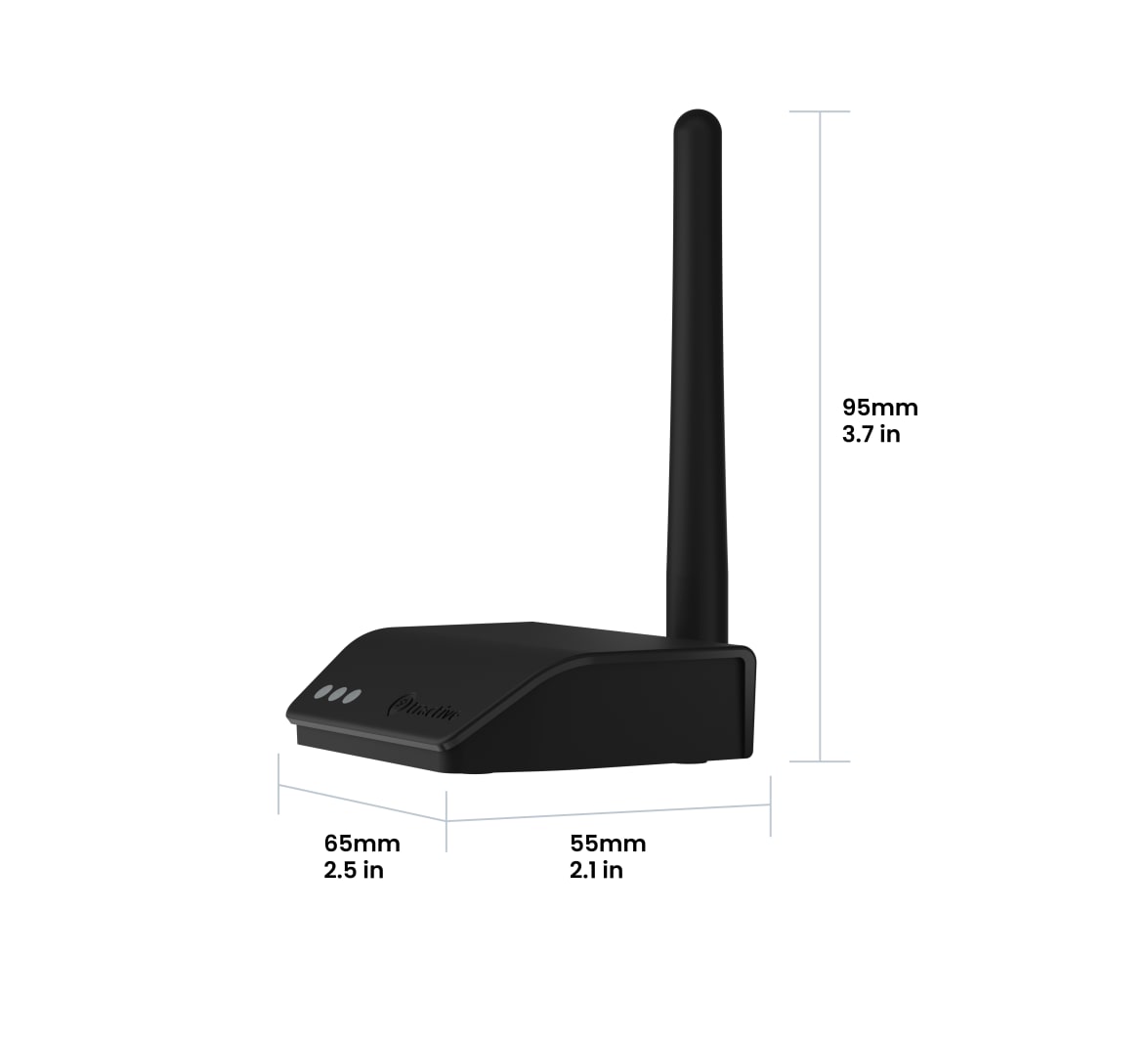 Tractive Base Station side view