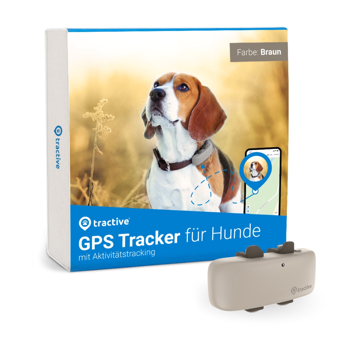 Verpackung des Tractive GPS DOG 4