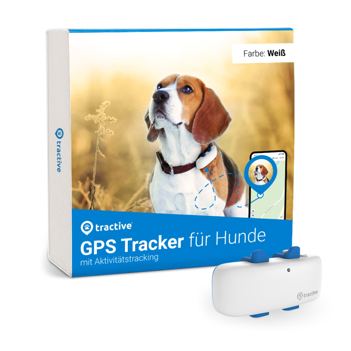 Verpackung des Tractive GPS DOG 4