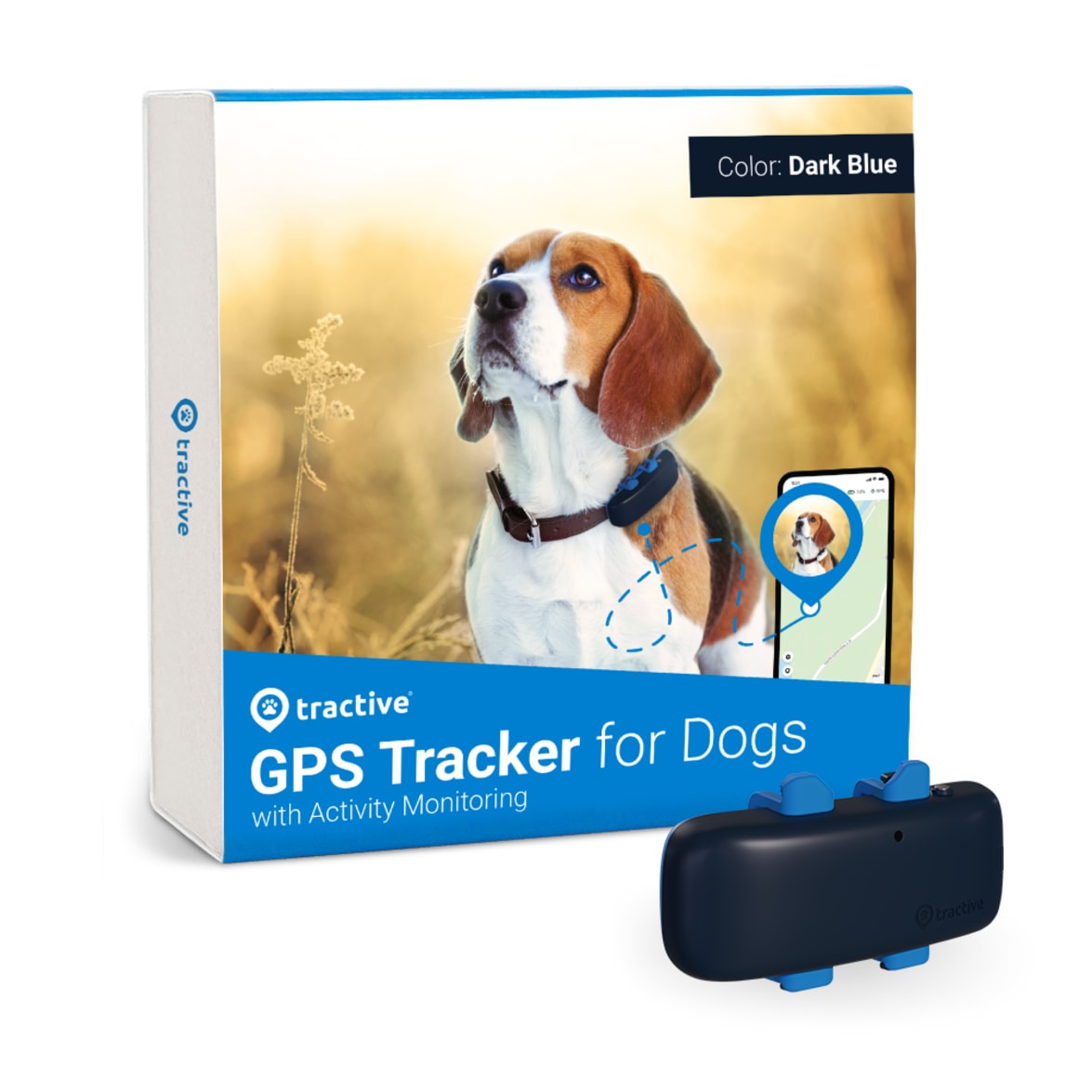 Packaging of Tractive GPS DOG 4