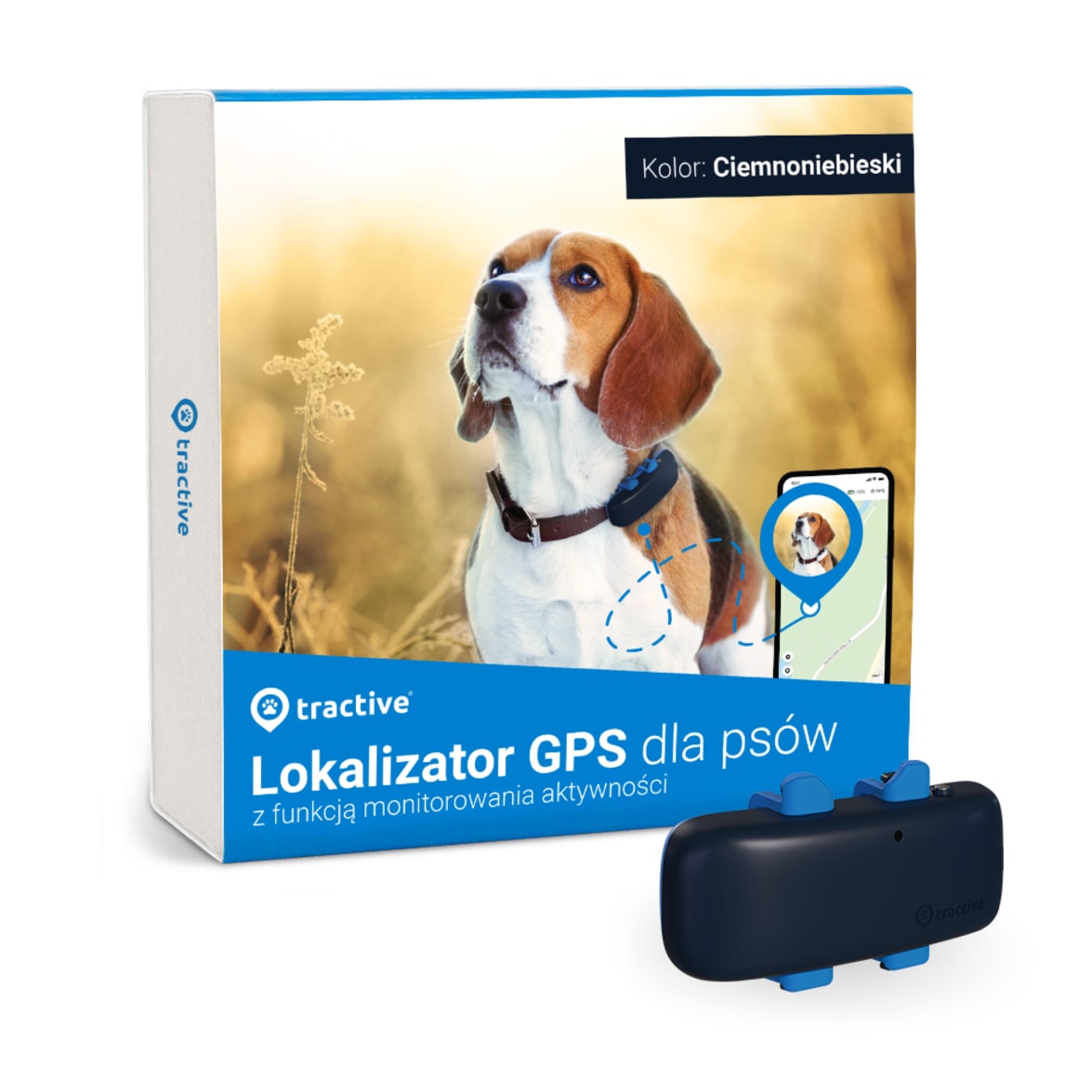 Opakowanie lokalizatora Tractive GPS DOG 4