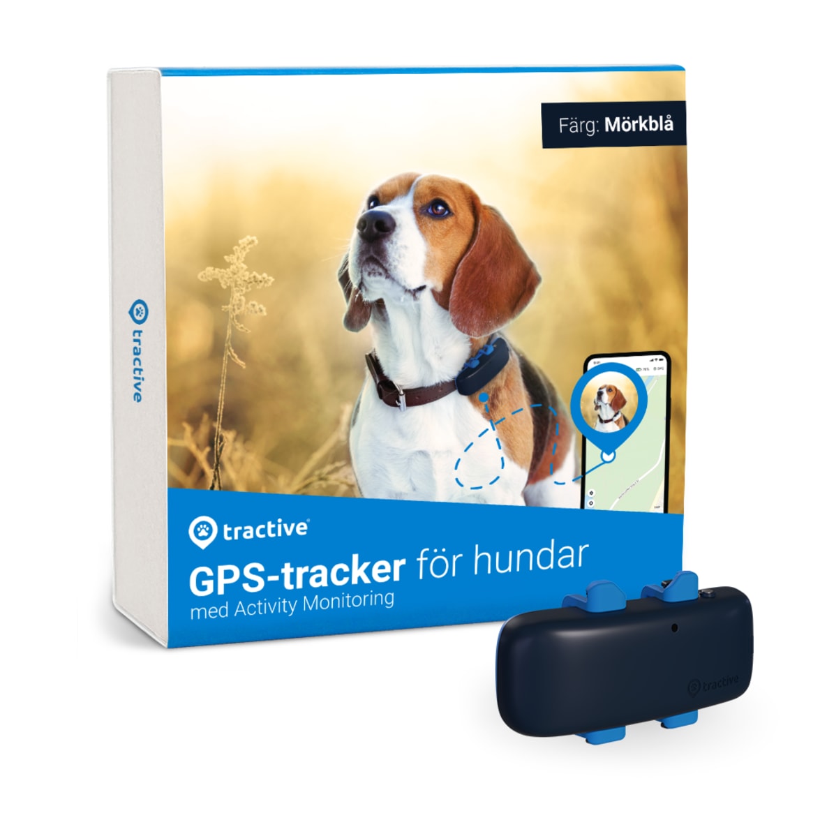 Förpackning för Tractive GPS DOG 4