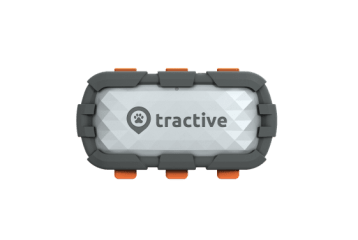 Close-up view of new Tractive GPS DOG 4