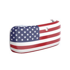 Tracker Cover with the USA Flag for Tractive DOG 4