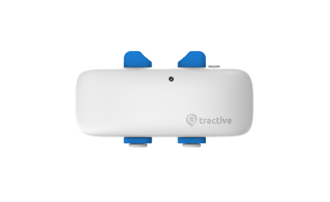 Tractive GPS Dog 4 Tracker white front view