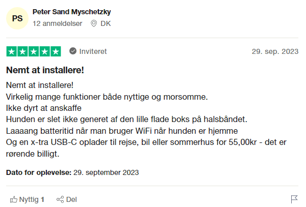 Trustpilot hund